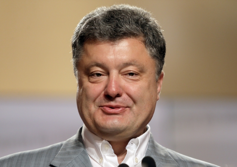 Nový prezident Ukrajiny Petro Porošenko.