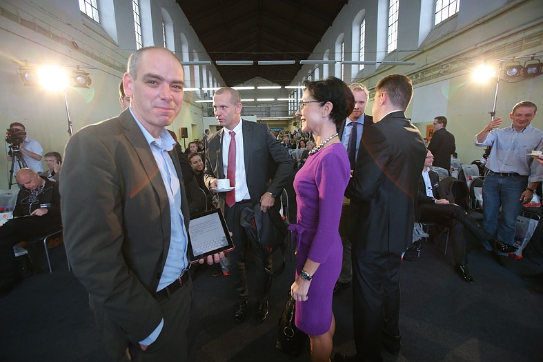 Daniel Köppl na konferenci Život na hraně.