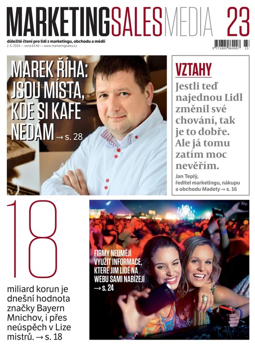 MarketingSalesMedia č. 23/2014.