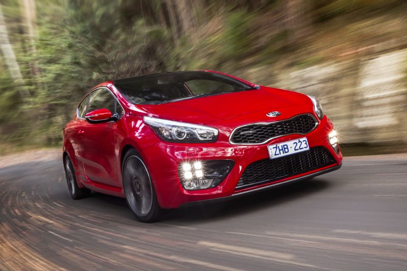 Kia vyrábí modely, o něž je zájem, na snímku model pro_ceed GT.