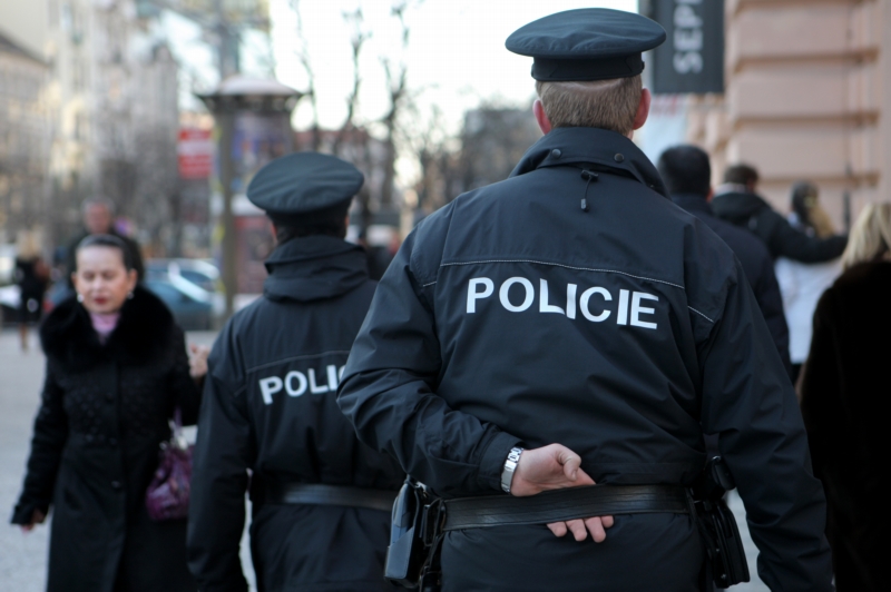 Dvojice strážníků brněnské městské policie usedne před odvolacím senátem (ilustrační foto).