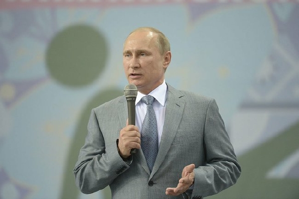 Taktizující Vladimír Vladimírovič. 