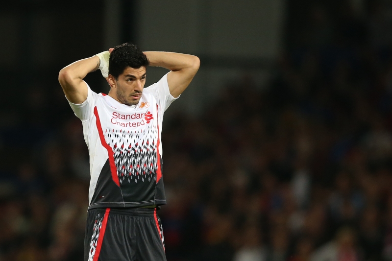 Uruguayský kanonýr Luis Suárez.