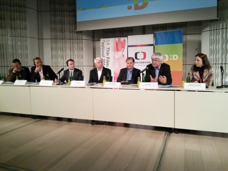 Konference o dětském zpravodajství ve Zlíně.
