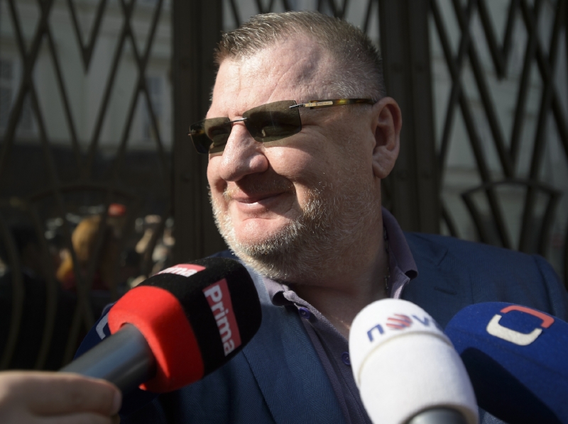Ivo Rittig u výslechu.