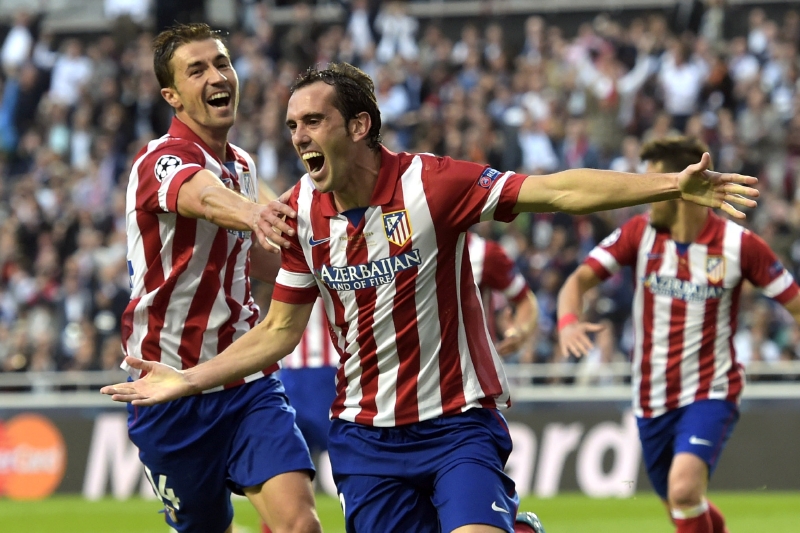 Atlético Madrid, úřadující šampion španělské ligy.
