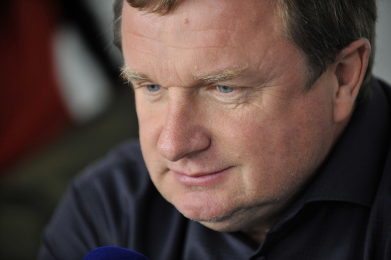 Trenér Pavel Vrba.