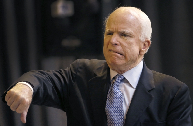 Senátor McCain. Jak na Putina... (ilustrační foto).