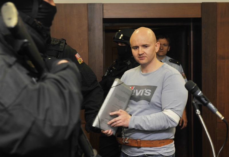 Miroslav Maslák u soudu.