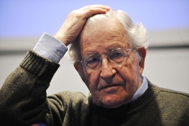 Noam Chomsky v Olomouci.