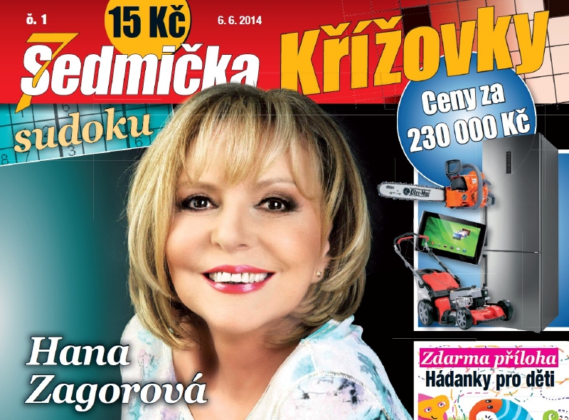 Časopis přináší luštitelům 27 křížovek a sudoku o ceny v celkové hodnotě 230 tisíc korun.