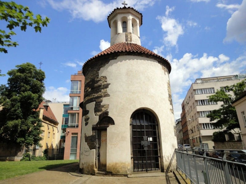 Rotunda sv. Longina v Praze. Rotunda sv. Longina v Praze.