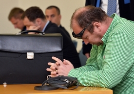 Martin Svoboda u soudu.