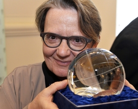 Oceněná režisérka Agniezska Hollandová.