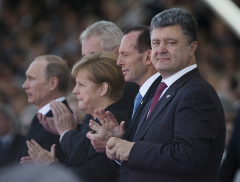 Petro Porošenko složil prezidentskou přísahu.