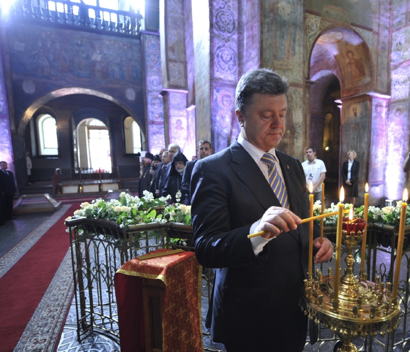 Nový ukrajinský prezident Petro Porošenko
