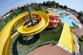 Aquapark Koupelky v Prostějově.