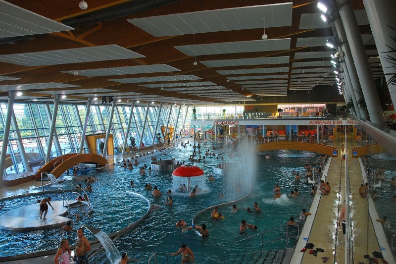 Aqualand Moravia v Pasohlávkách.