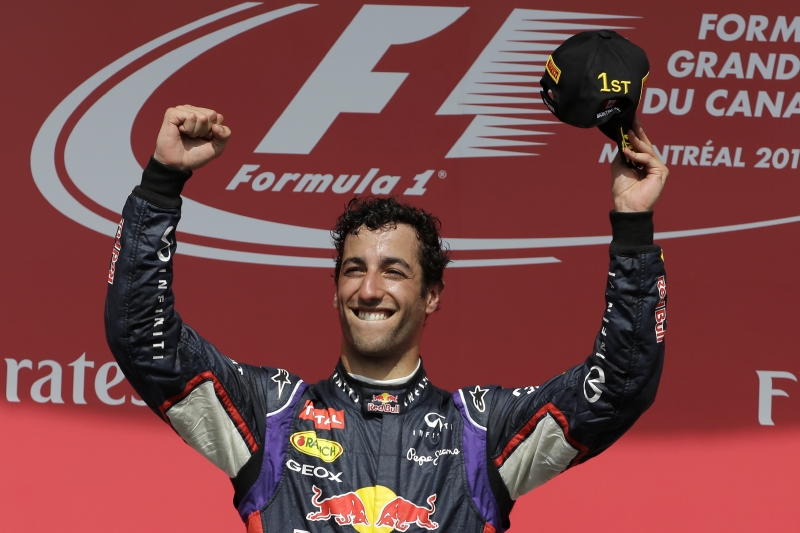 Daniel Ricciardo.