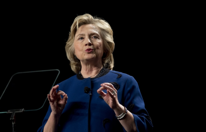 Hillary Clintonová.