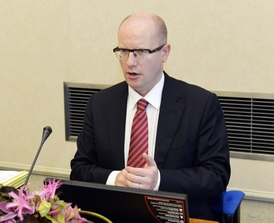 Premiér Bohuslav Sobotka.