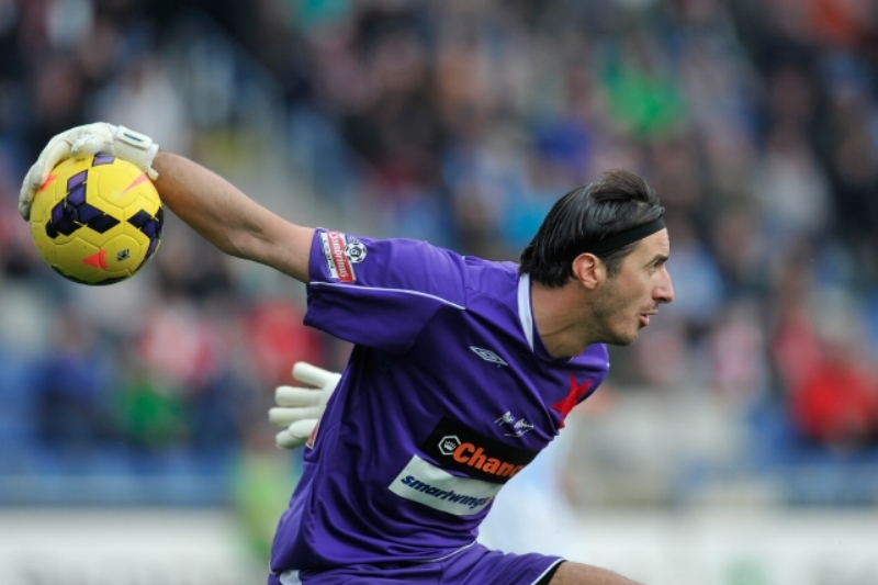 Brankář Kamil Čontofalský je na odchodu ze Slavie.