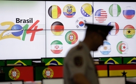 Brazilci spolupracují v otázce bezpečnosti i s jinými zeměmi. Na snímku italský agent.