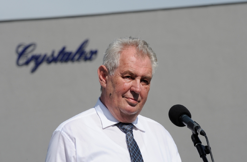 Zeman podporuje přijetí eura.