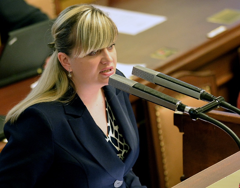 Poslankyně Zuzana Kailová (ČSSD).