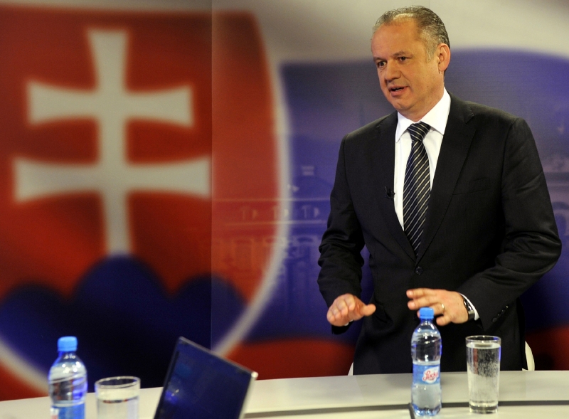 Nový slovenský prezident.