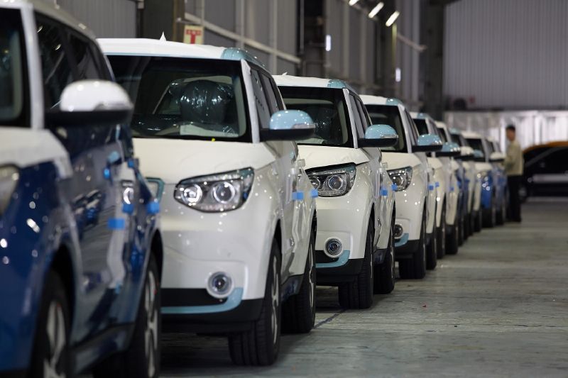 První elektromobily Soul EV sjíždějí z výrobní linky.