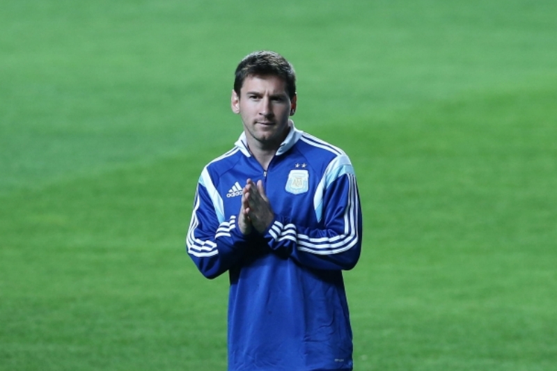 Argentinská fotbalová hvězda Lionel Messi.
