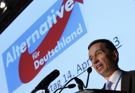 Zakladatel Alternativy pro Německo Bernd Lucke.