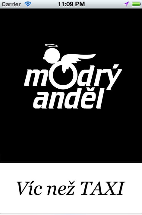 Modry Andel aplikace.