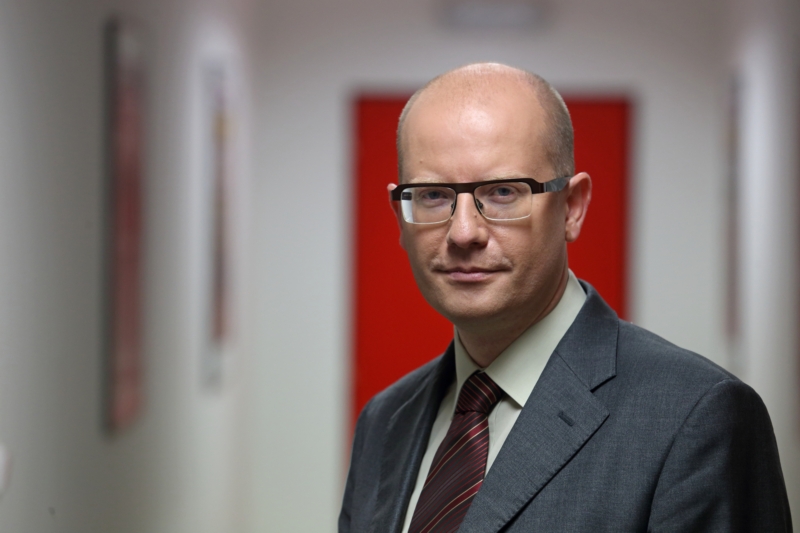 Premiér Bohuslav Sobotka. Premiér Bohuslav Sobotka.