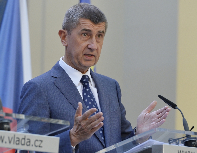 Ministr financí Andrej Babiš.