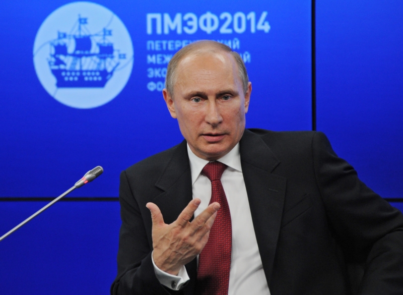 Ruský prezident Vladimir Putin. Ruský prezident Vladimir Putin.