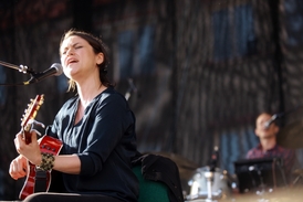 Zpěvačka Lenka Dusilová.