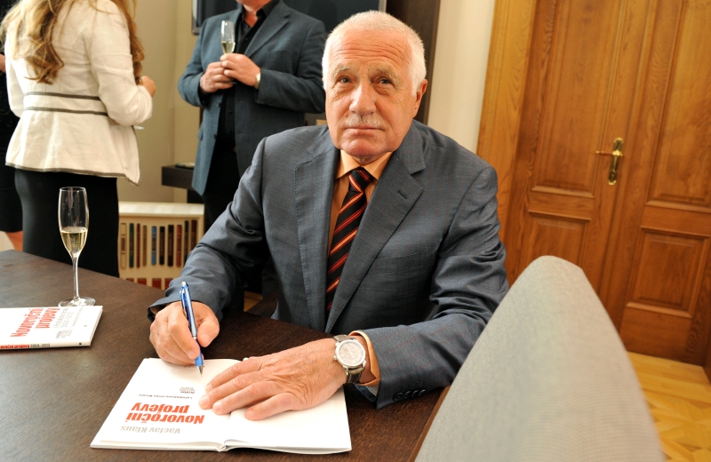 Exprezident Václav Klaus.