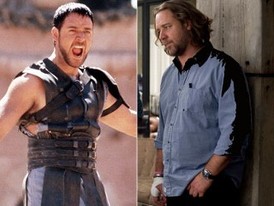 Russel Crowe kvůli roli novináře ve filmu Na odstřel přibral třicet kilo.