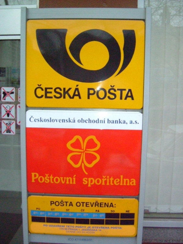 Česká pošta.