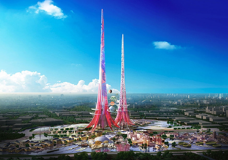 Phoeinx Towers ve Wu-chanu.