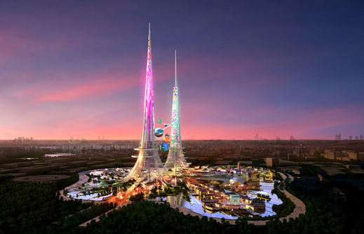 Phoeinx Towers ve Wu-chanu.