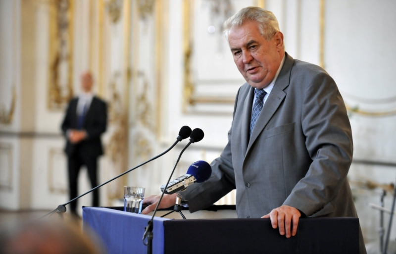 Miloš Zeman.