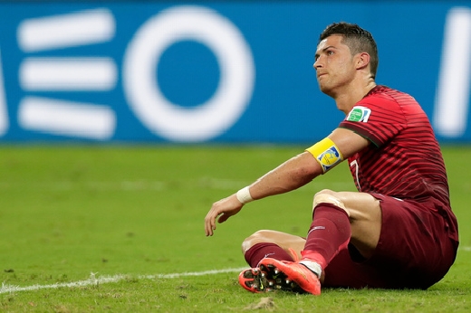 Cristiano Ronaldo, hvězda Portugalska.