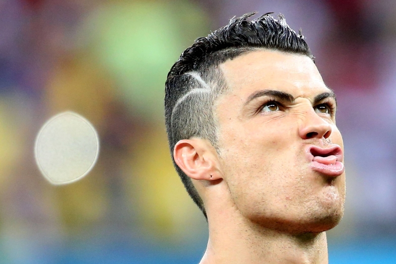 Cristiano Ronaldo není na mistrovství světa ve své kůži.