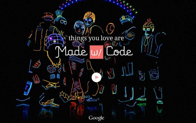 Vzdělávací program Googlu Made in Code.