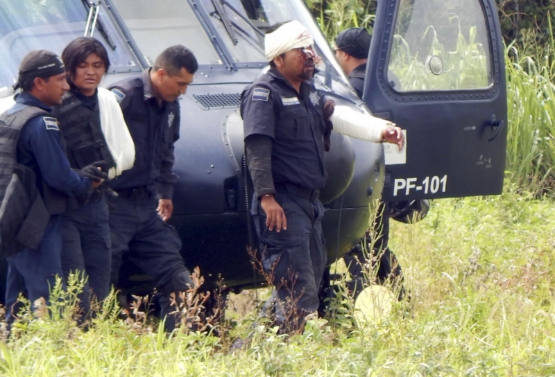 Mexická policie. Mexická policie.