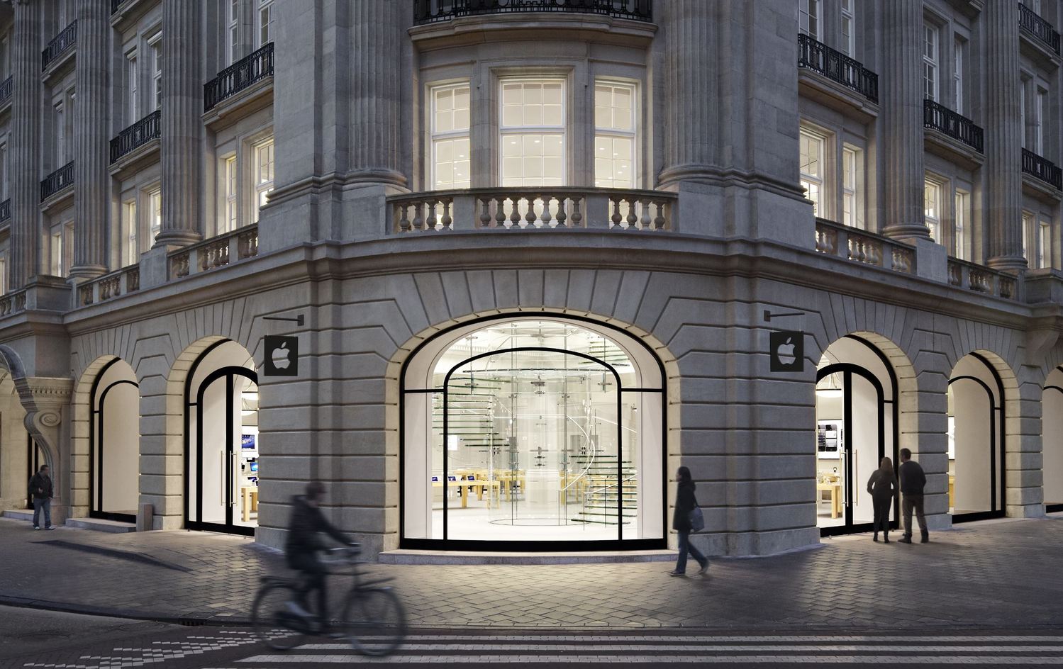 Apple Store Amsterdam.