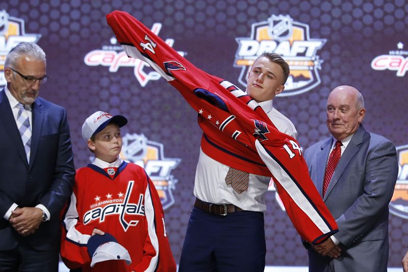 Českého mladíka Jakuba Vránu v klubu Washington Capitals přivítal kapitán Ovečkin.